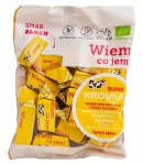 Krówki Bananowe bezmleczne bezglutenowe BIO - me GUSTO (super KRÓWKA) 150 g