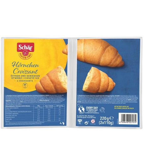 Croissanty bezglutenowe 4 szt. - SCHAR 220 g