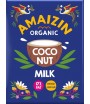 COCONUT MILK - Napój kokosowy bez gumy GUAR 17% tłuszczu) BIO - AMAIZIN 200 ml