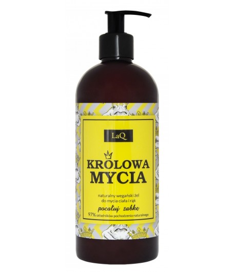 KRÓLOWA MYCIA Żel do mycia ciała i rąk - LaQ  400 ml