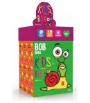 Kids Box z zabawka i przekąskami bez dodatku cukru bezglutenowymi - BOB SNAIL 382 g