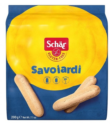 Biszkopty bezglutenowe Savoiardi - SCHAR 200 g