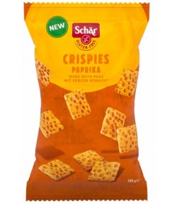 Crispies przekąska z grochu o smaku paprykowym bezglutenowa - Schar 100 g