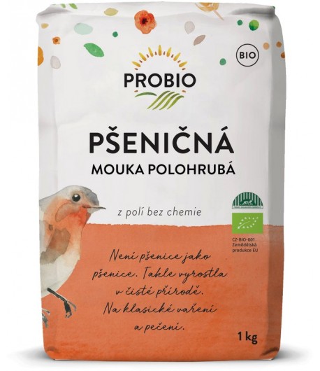 Mąka pszenna Krupczatka TYP 450 BIO - PROBIO 1 kg