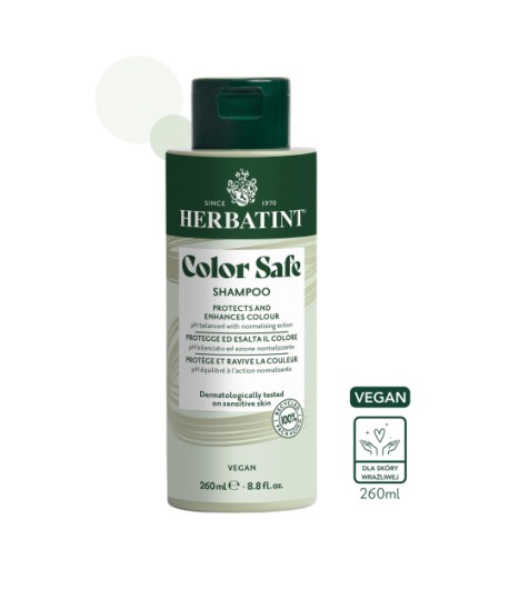 COLOR SAFE Szampon Ochrona Koloru BIO - Herbatint 260 ml