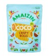 ROLLSY - Chrupiące rurki Kokosowe bezglutenowe BIO - AMAIZIN 140 g
