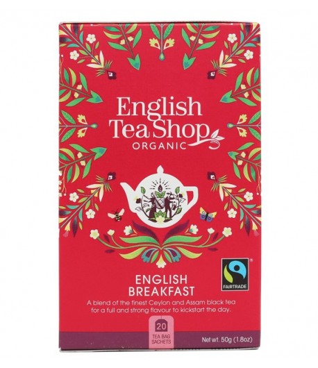 Herbata English Breakfast (20x2,5) BIO - ENGLISH TEA SHOP 50 g