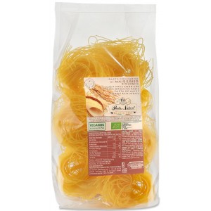 Makaron Gniazda kukurydziano - ryżowy bezglutenowy BIO - Pasta Natura 250 g