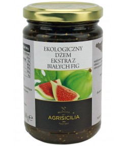 Dżem extra z Białych Fig BIO - AGRISICILIA 360 g