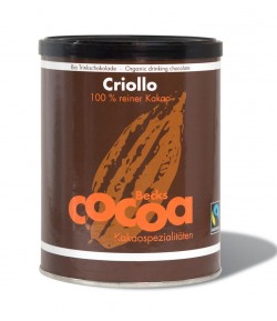 Kakao CRIOLLO w proszku bezglutenowe FAIR TRADE BIO - Becks Cocoa 250 g