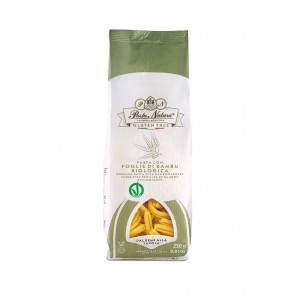 Makaron CASERECCIA ryżowy razowy z liśćmi bambusa bezglutenowy BIO - Pasta Natura 250 g