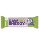 Baton RAW ENERGY czarna porzeczka-kokos bezglutenowy BIO - bombus 50 g