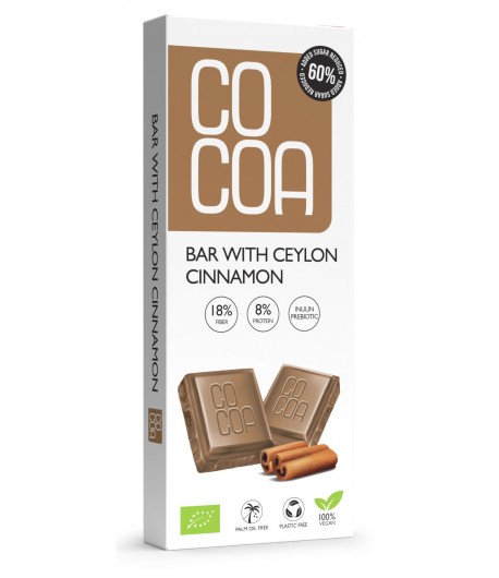 Tabliczka z Cynamonem cejlońskim BIO - COCOA 40 g