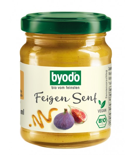 Musztarda FIGOWA bezglutenowa BIO - BYODO 125 ml