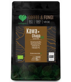 Kawa Arabica mielona + Chaga BIO - BeOrganic 252 g