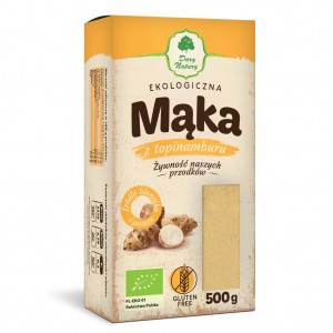Mąka z Topinamburu bezglutenowa BIO - Dary Natury 500 g