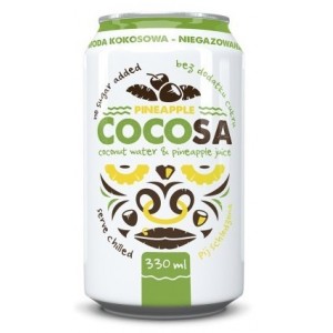 Woda kokosowa z sokiem z ananasa - DIET-FOOD 330 ml
