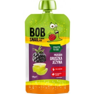 Smoothie gruszka - jeżyna bez dodatku cukru - BOB SNAIL 120 g