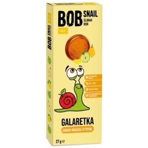 Galaretka jabłko - gruszka - cytryna - BOB SNAIL 27 g