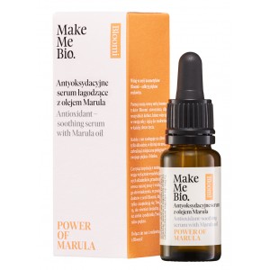 POWER OF MARULA Antyoksydacyjne serum łagodzące z olejem Marula - Make Me Bio 15 ml