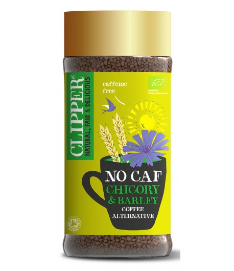 Kawa zbożowa instant z Jęczmieniem i Cykorią BIO - CLIPPER 125 g