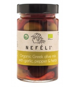 Oliwki mix bez pestek w zalewie BIO - NEFELI 295 g