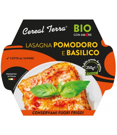 LASAGNE Z POMIDORAMI I BAZYLIĄ BIO - CEREAL TERRA 250 g