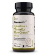 Spirulina + Chlorella BLUE-GREEN bezglutenowa - PHARMOVIT 180 tabletek