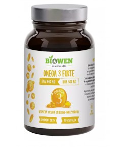 OMEGA-3 Forte bezglutenowe - BIOWEN 90 kapsułek