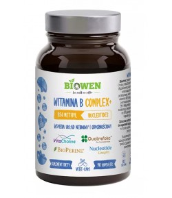 Witamina B COMPLEX bezglutenowa - BIOWEN 90 kapsułek