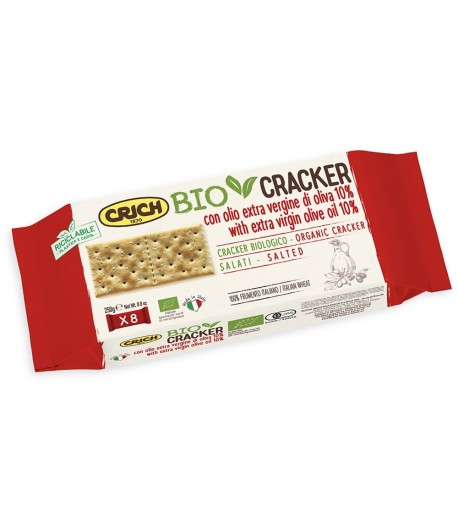Krakersy z oliwą z oliwek BIO - CRICH 250 g