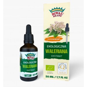 Ekstrakt z Waleriany w kroplach BIO - ROYAL BRAND 50 ml