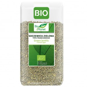 Soczewica zielona typu francuskiego BIO - BIO PLANET 500 g