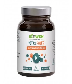 Potas FORTE (1100 mg) bezglutenowy - BIOWEN 100 kapsułek