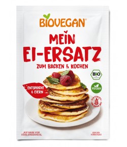 Roślinny zamiennik 6 jaj do pieczenia i gotowania bezglutenowy BIO - BIOVEGAN 30 g