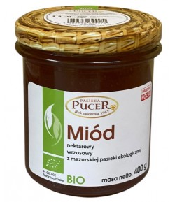 Miód Wrzosowy BIO - PASIEKA PUCER 400 g