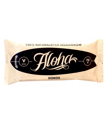 Baton bakaliowy z kokosem ALOHA bezglutenowy - ZMIANY ZMIANY 70 g