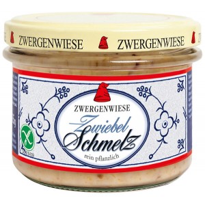 Smalczyk wegański z cebulą bezglutenowy BIO - ZWERGENWIESE 150 g