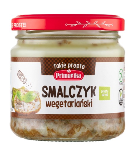 Smalczyk wegański bezglutenowy - PRIMAVIKA 160 g