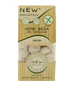 Bezy wegańskie lawendowe bezglutenowe - NEW MOUNTAIN 50 g