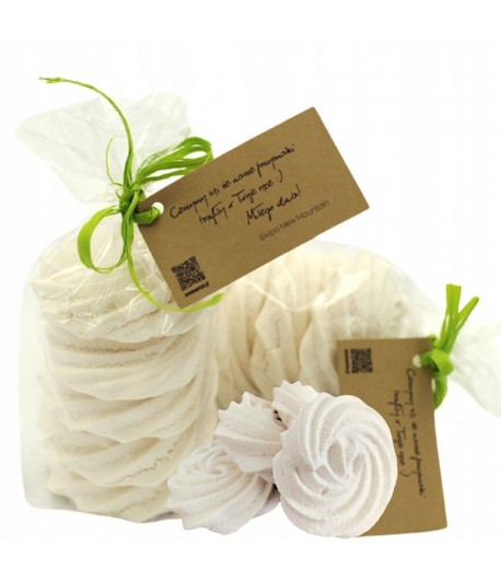 Beza Pavlova wegańska bezglutenowa - NEW MOUNTAIN 45 g (5 szt)