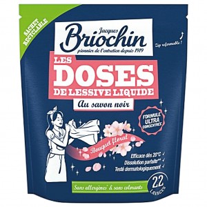Kapsułki do prania uniwersalne kwiatowe ECO - BRIOCHIN 22 prania