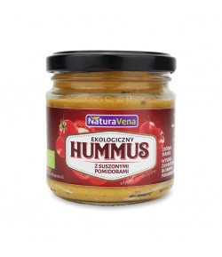 Hummus z suszonymi pomidorami BIO - NATURAVENA 185 g