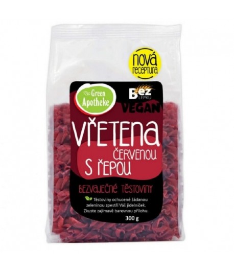 Makaron kukurydziany z burakiem Świderki bezglutenowy BIO - APOTHEKE 300 g