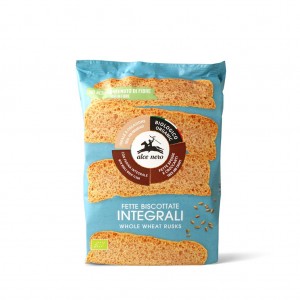 Sucharki pełnoziarniste BIO - ALCE NERO 120 g