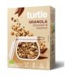 Granola Czekolada - Orzechy laskowe bezglutenowa BIO - TURTLE 350 g