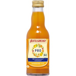 SHOT NA ODPORNOŚĆ GRUSZKA - ROKITNIK - MARCHEW BIO - BEUTELSBACHER 200 ml