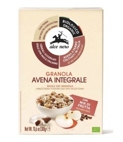 Granola z MIODEM I OWOCAMI BIO - alce nero 300 g
