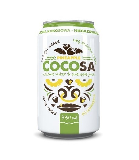 Woda kokosowa z sokiem z ananasa - DIET-FOOD 330 ml