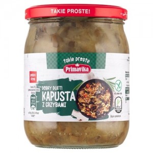 Kapusta z grzybami - Primavika 420 g